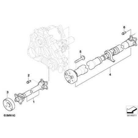 Arbre de transmission arriere
