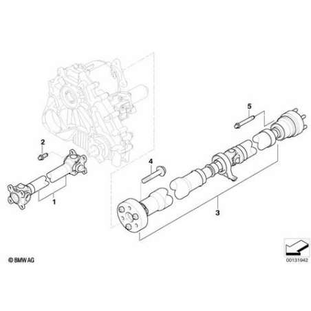 Arbre de transmission arriere