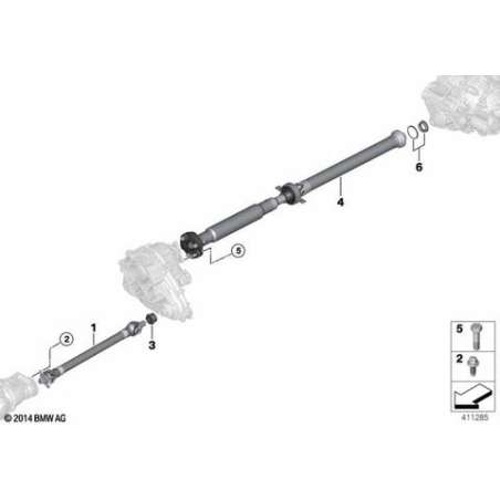 Arbre de transmission arriere