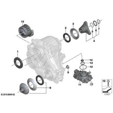 Module couple longitudinal