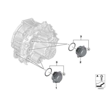 Moteur él.actionneur/refroid.d'embrayage