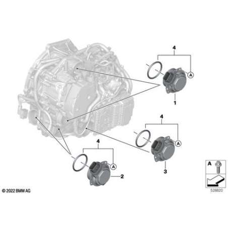 Moteur électrique tambour de sélection