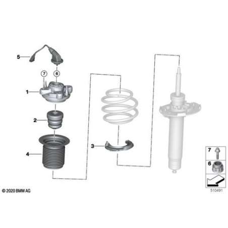 Câble adaptateur EDC