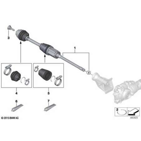 Necessaire reparation soufflet exterieur