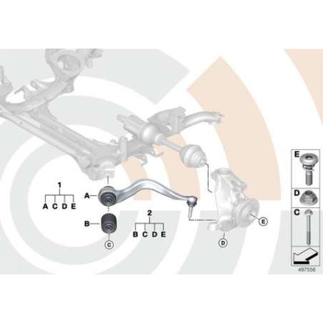 Kit de réparation de palier hydraulique