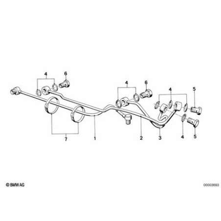 Vis creuse avec etranglement