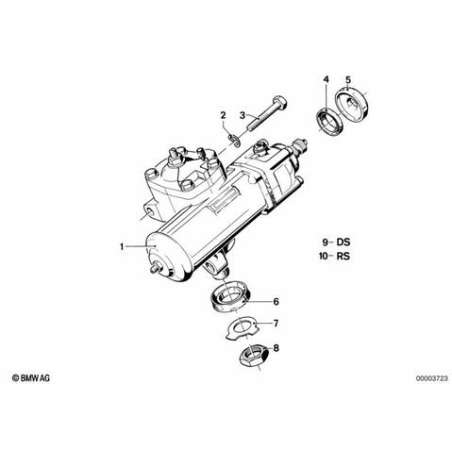 Pochette de joints direction hydraulique