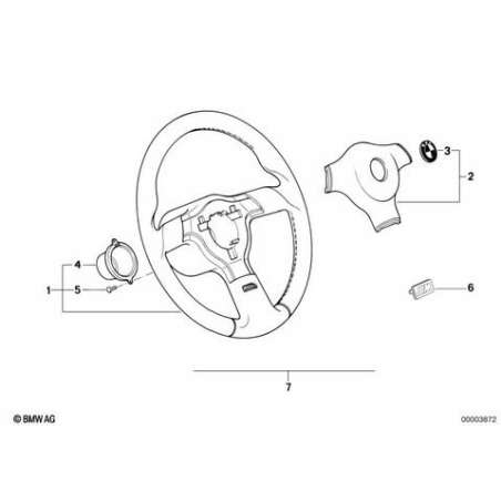 VOLANT SPORT M TECHNIK cuir rugueux