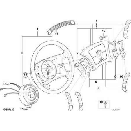 Câble-adaptateur d'interrupt. de volant