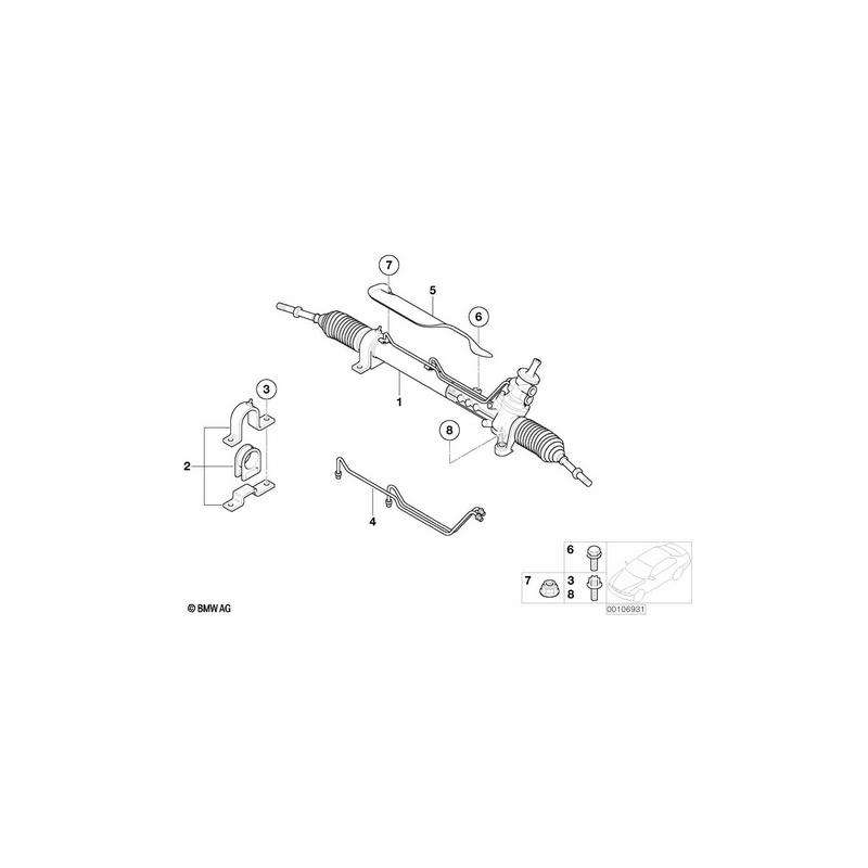 Articulation a rotule droit