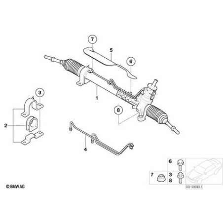 Articulation a rotule droit