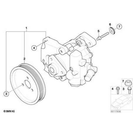 Pompe de servo-direction