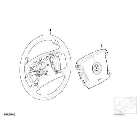 Module d'airbag conducteur