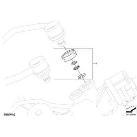 Jeu de reparation pour FCD-accouplement