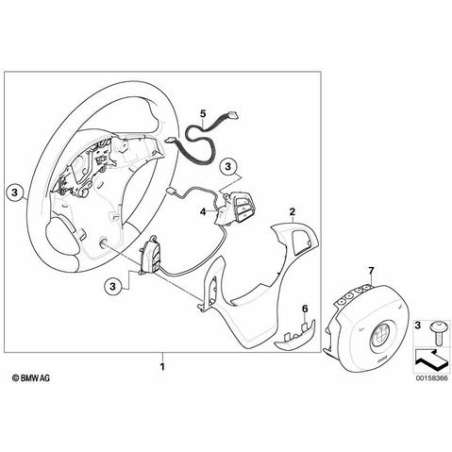 Interrupteur Volant multifonctions