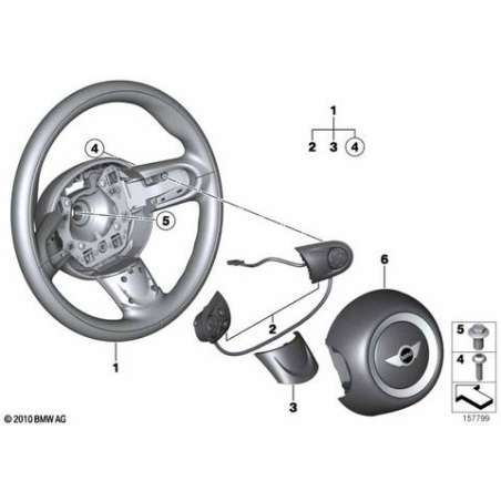 Interrupteur Volant multifonctions