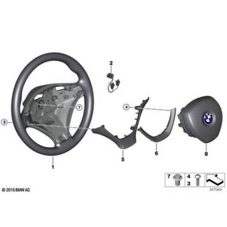 Volant sport cuir