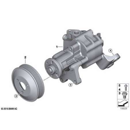 Pompe de servo-direction