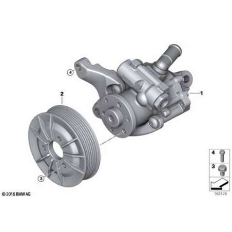 Pompe de servo-direction