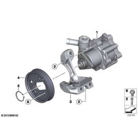 Pompe de servo-direction