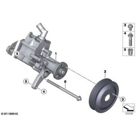 Pompe de servo-direction