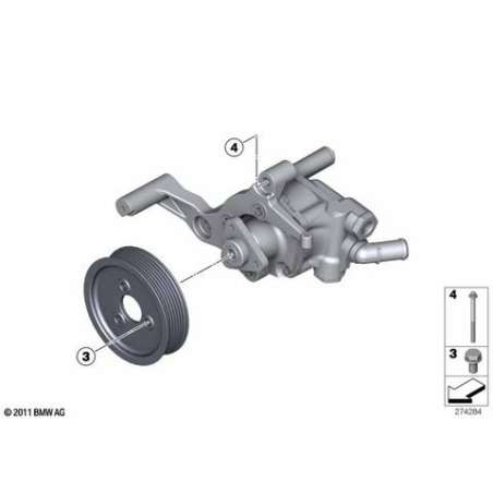 Pompe de servo-direction