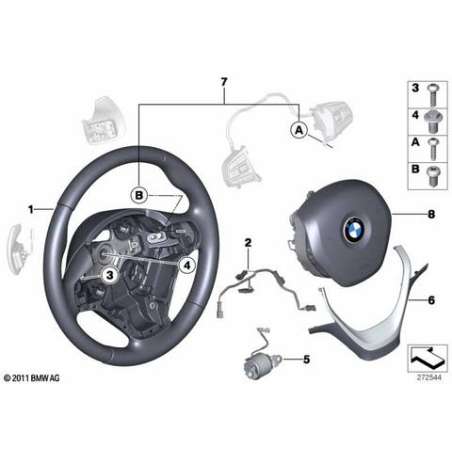 Module d'airbag conducteur