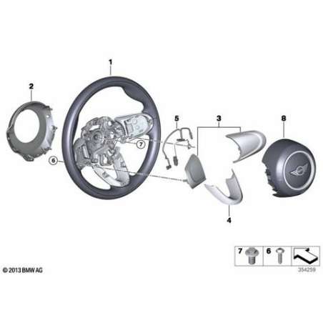 Ecran p volant sport, inférieur