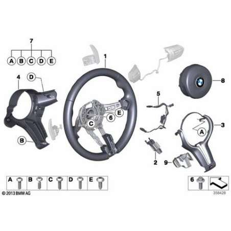 Volant sport M cuir