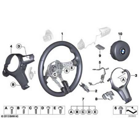 Volant sport M cuir