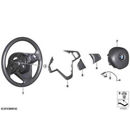 Module d'airbag conducteur
