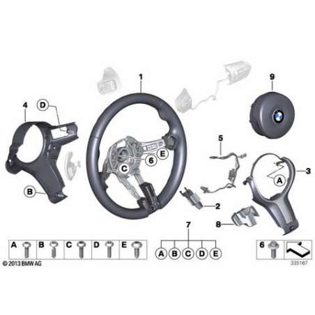 Module d'airbag conducteur