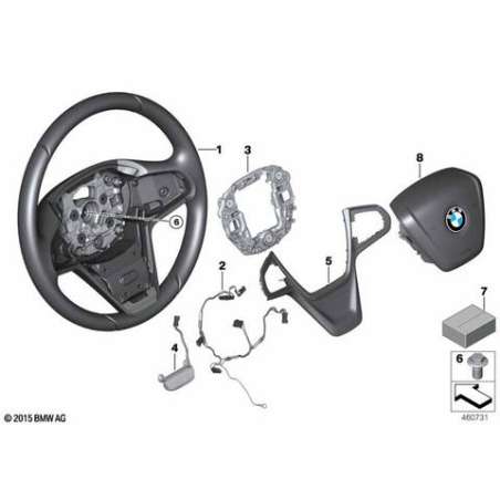 Module d'airbag conducteur
