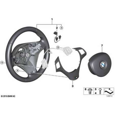 Câble-adaptateur du module d'airbag