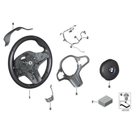 Volant sport M cuir