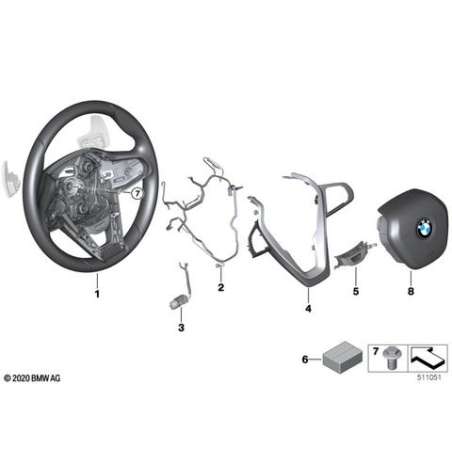 Module d'airbag conducteur