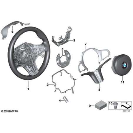 Module d'airbag conducteur