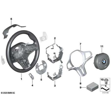 Module d'airbag conducteur