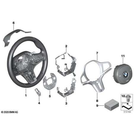 Volant sport M cuir