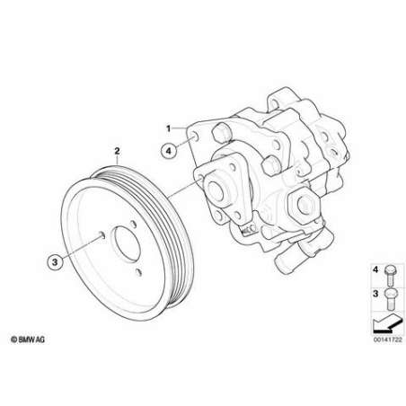 Pompe de servo-direction