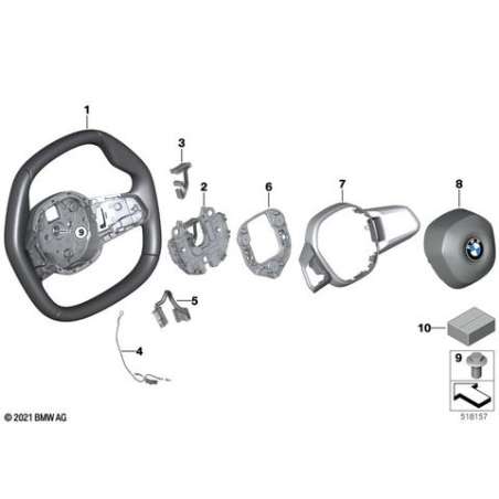 Module d'airbag conducteur