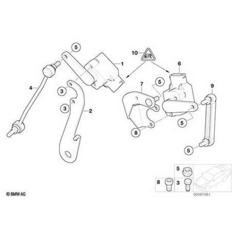 Articulation angulaire avant