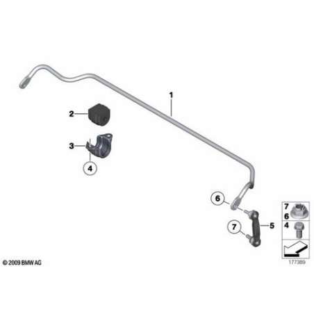 Silentbloc de barre stabilisatrice