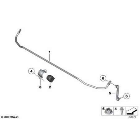 Silentbloc de barre stabilisatrice