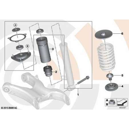 Tube de protection avec bol d'appui