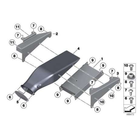 Grille de protection radiateur