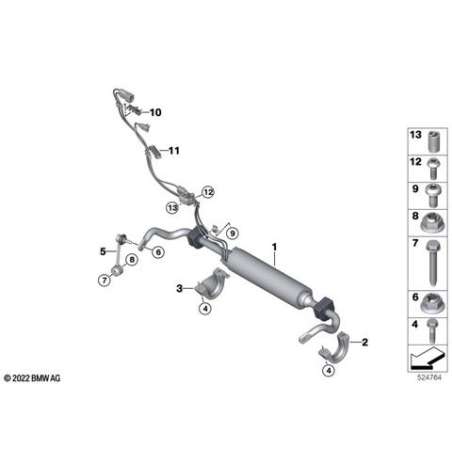 Barre stabilisatrice arrière