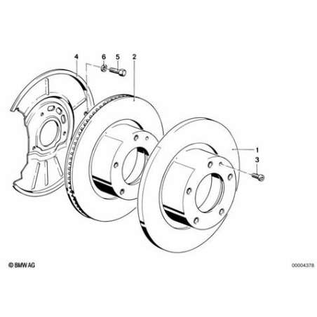 Disque de frein ventilé