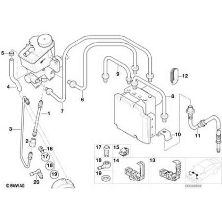 Flexible de frein AV