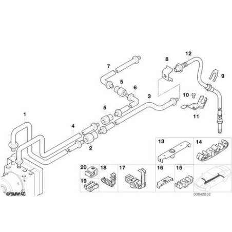 Flexible de frein AR